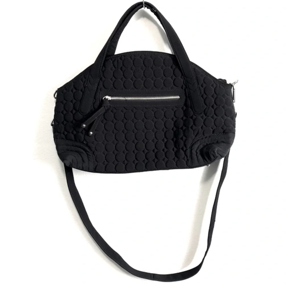 Vera Bradley Black Quilted Travel Tote